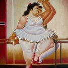 Rep. Fernando Botero 20x24 in. stretched Oil Painting Canvas Art Wall Decor modern84D