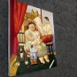 Rep. Fernando Botero 20x24 in. stretched Oil Painting Canvas Art Wall Decor modern89D