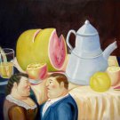 Rep. Fernando Botero 20x24 in. stretched Oil Painting Canvas Art Wall Decor modern97D