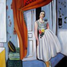 Rep. Henri Matisse 20x24 in. stretched Oil Painting Canvas Art Wall Decor modern004
