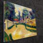 Rep. Paul Cezanne 20x24 in. stretched Oil Painting Canvas Art Wall Decor modern027