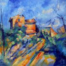 Rep. Paul Cezanne 20x24 in. stretched Oil Painting Canvas Art Wall Decor modern52D