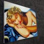 Rep. Tamara De Lempicka 20x24 in. stretched Oil Painting Canvas Art Wall Decor modern007