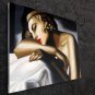 Rep. Tamara De Lempicka 20x24 in. stretched Oil Painting Canvas Art Wall Decor modern13D