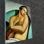 Rep. Tamara De Lempicka 20x24 in. stretched Oil Painting Canvas Art Wall Decor modern30D