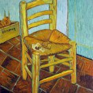 Rep. Vencent Van Gogh 20x24 in. stretched Oil Painting Canvas Art Wall Decor modern112