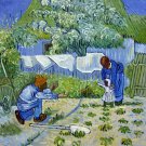Rep. Vencent Van Gogh 20x24 in. stretched Oil Painting Canvas Art Wall Decor modern116