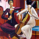 Rep. Armando Barrios 20x24 in. stretched Oil Painting Canvas Art Wall Decor modern008