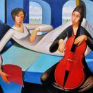 Rep. Armando Barrios 20x24 in. stretched Oil Painting Canvas Art Wall Decor modern10D
