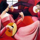 Rep. Armando Barrios 20x24 in. stretched Oil Painting Canvas Art Wall Decor modern011