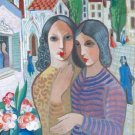 Rep. Kadar Bela 20x24 in. stretched Oil Painting Canvas Art Wall Decor modern06D