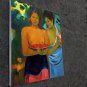 Rep. Paul Gauguin 20x24 in. stretched Oil Painting Canvas Art Wall Decor modern005