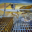 Rep. Salvador Dali 20x24 in. stretched Oil Painting Canvas Art Wall Decor modern19D