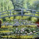 Rep. Claude_Monet 20x24 in. stretched Oil Painting Canvas Art Wall Decor modern01D