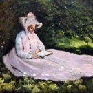 Rep. Claude_Monet 20x24 in. stretched Oil Painting Canvas Art Wall Decor modern03D