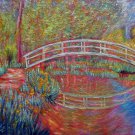 Rep. Claude_Monet 20x24 in. stretched Oil Painting Canvas Art Wall Decor modern07D