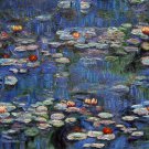 Rep. Claude_Monet 20x24 in. stretched Oil Painting Canvas Art Wall Decor modern08D