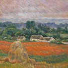 Rep. Claude_Monet 20x24 in. stretched Oil Painting Canvas Art Wall Decor modern12D