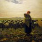 Rep. Jean Francois Millet 20x24 in. stretched Oil Painting Canvas Art Wall Decor modern06D