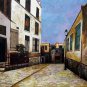 Rep. Maurice Utrillo 20x24 in. stretched Oil Painting Canvas Art Wall Decor modern03D