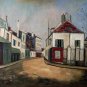 Rep. Maurice Utrillo 20x24 in. stretched Oil Painting Canvas Art Wall Decor modern06D