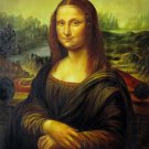 Mona Lisa 20x24 in. stretched Oil Painting Canvas Art Wall Decor modern03D