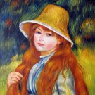 Rep. Pierre Auguste Renoir 20x24 in. stretched Oil Painting Canvas Art Wall Decor modern06D