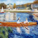 Rep. Pierre Auguste Renoir 20x24 in. stretched Oil Painting Canvas Art Wall Decor modern08D
