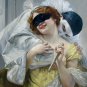 Rep. Guillaume Seignac 20x24 in. stretched Oil Painting Canvas Art Wall Decor modern01D