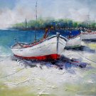 Boat 20x24 in. stretched Oil Painting Canvas Art Wall Decor modern112 Boat 20x24 in. stretched Oil Painting Canvas Art Wall Decor modern112