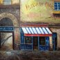 Shop Front 20x24 in. stretched Oil Painting Canvas Art Wall Decor modern001