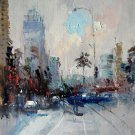 Street 20x24 in. stretched Oil Painting Canvas Art Wall Decor modern056 Street 20x24 in. stretched Oil Painting Canvas Art Wall Decor modern056