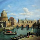 Venice vintage 20x24 in. stretched Oil Painting Canvas Art Wall Decor modern001 Venice vintage 20x24 in. stretched Oil Painting Canvas Art Wall Decor modern001