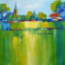 House 20x20 in. stretched Oil Painting Canvas Art Wall Decor modern601 House 20x20 in. stretched Oil Painting Canvas Art Wall Decor modern601