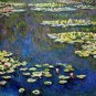 Rep. Claude_Monet 20x20 in. stretched Oil Painting Canvas Art Wall Decor modern02D