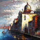 Venice 18x24 in. stretched Oil Painting Canvas Art Wall Decor modern001