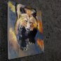bear 16x20 in. stretched Oil Painting Canvas Art Wall Decor modern102