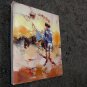 play at the beach 16x20 in. stretched Oil Painting Canvas Art Wall Decor modern031