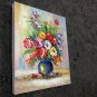 Vase Flower 16x20 in. stretched Oil Painting Canvas Art Wall Decor modern103