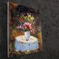 Vase Flower 16x20 in. stretched Oil Painting Canvas Art Wall Decor modern105