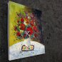 Vase Flower 16x20 in. stretched Oil Painting Canvas Art Wall Decor modern108