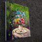 Vase Flower 16x20 in. stretched Oil Painting Canvas Art Wall Decor modern109