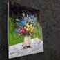 Vase Flower 16x20 in. stretched Oil Painting Canvas Art Wall Decor modern110