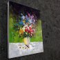 Vase Flower 16x20 in. stretched Oil Painting Canvas Art Wall Decor modern114