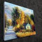 House 16x20 in. stretched Oil Painting Canvas Art Wall Decor modern209