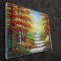 Trees 16x20 in. stretched Oil Painting Canvas Art Wall Decor modern117