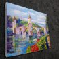 Bridge 16x20 in. stretched Oil Painting Canvas Art Wall Decor modern201