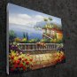 Mediterranean 16x20 in. stretched Oil Painting Canvas Art Wall Decor modern420