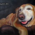 prtrait of pet dog 16x20 in. stretched Oil Painting Canvas Art Wall Decor modern014 prtrait of pet dog 16x20 in. stretched Oil Painting Canvas Art Wall Decor modern014
