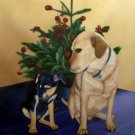 prtrait of pet dog 16x20 in. stretched Oil Painting Canvas Art Wall Decor modern026 prtrait of pet dog 16x20 in. stretched Oil Painting Canvas Art Wall Decor modern026